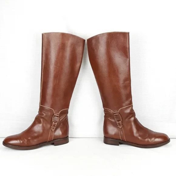 DOBLE-VIDA LEATHER RIDING BOOTS - Picture 12 of 16